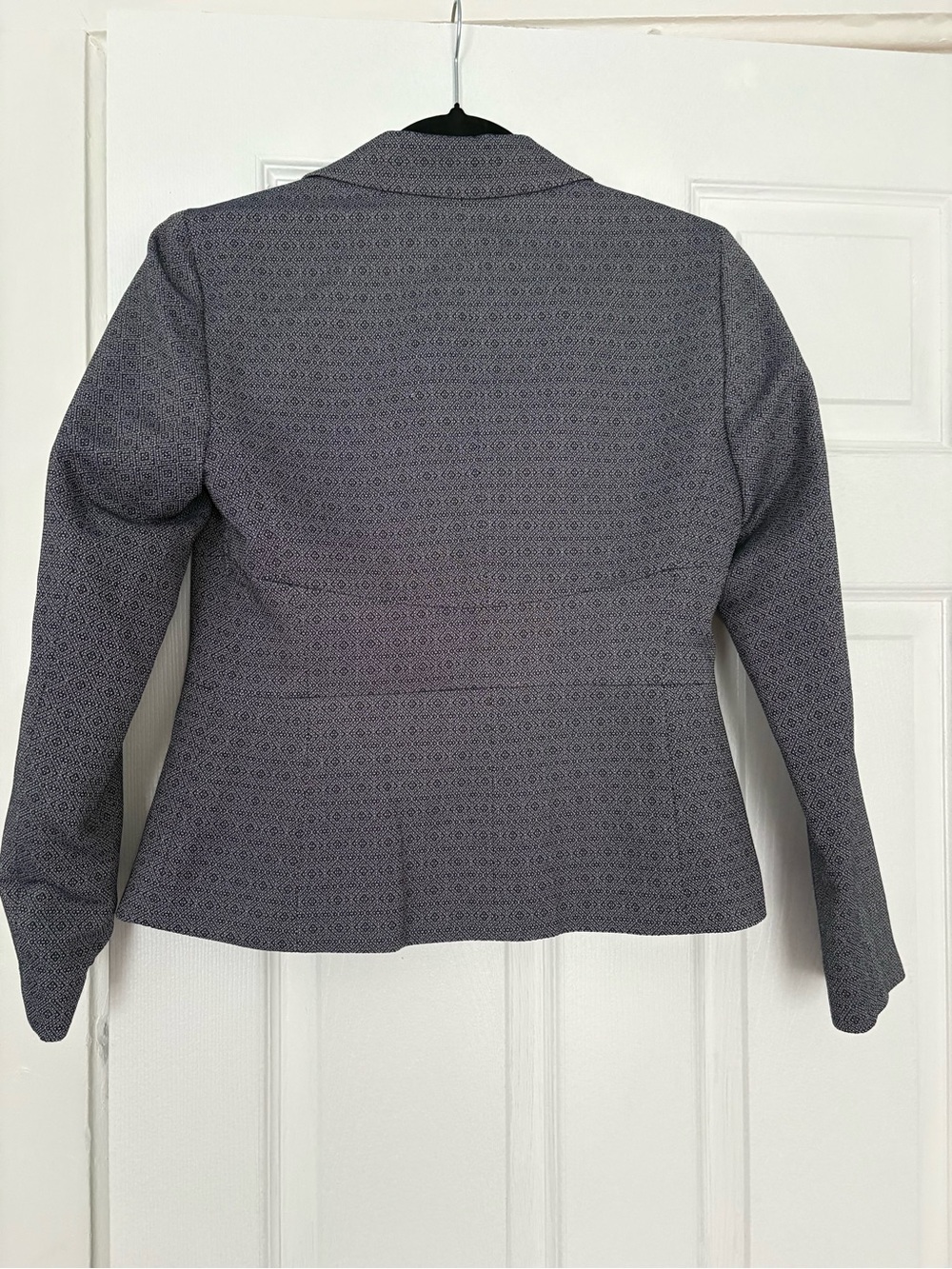 Le Suit Petite Geo Print Two-Button Blazer Jacket Size 4P - Picture 5 of 5